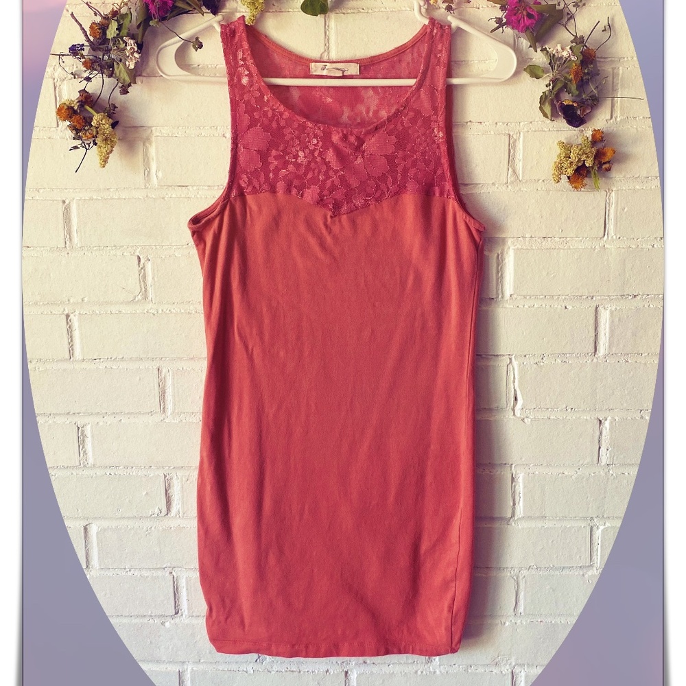 Coral Lace Mini
